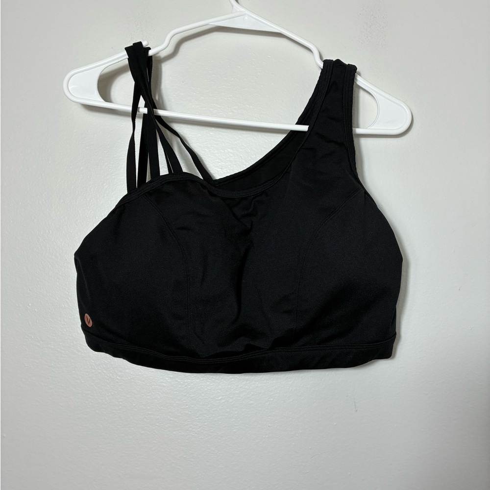 LIVI Active Sports Bra Black Sz 18 Paddad Strappy‎ Sholder Workout
